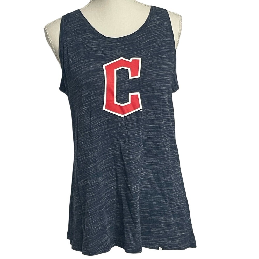 Cleveland‎ Guardians MLB Graphic New Era Tank Top Women's Medium